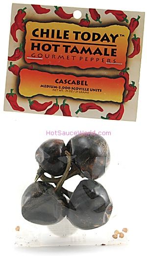 Cascabal Whole Chiles, .75oz.
