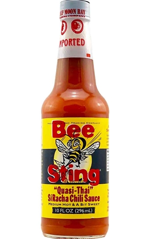 Bee Sting Quasi Thai Sriracha Chili Sauce, 10oz.