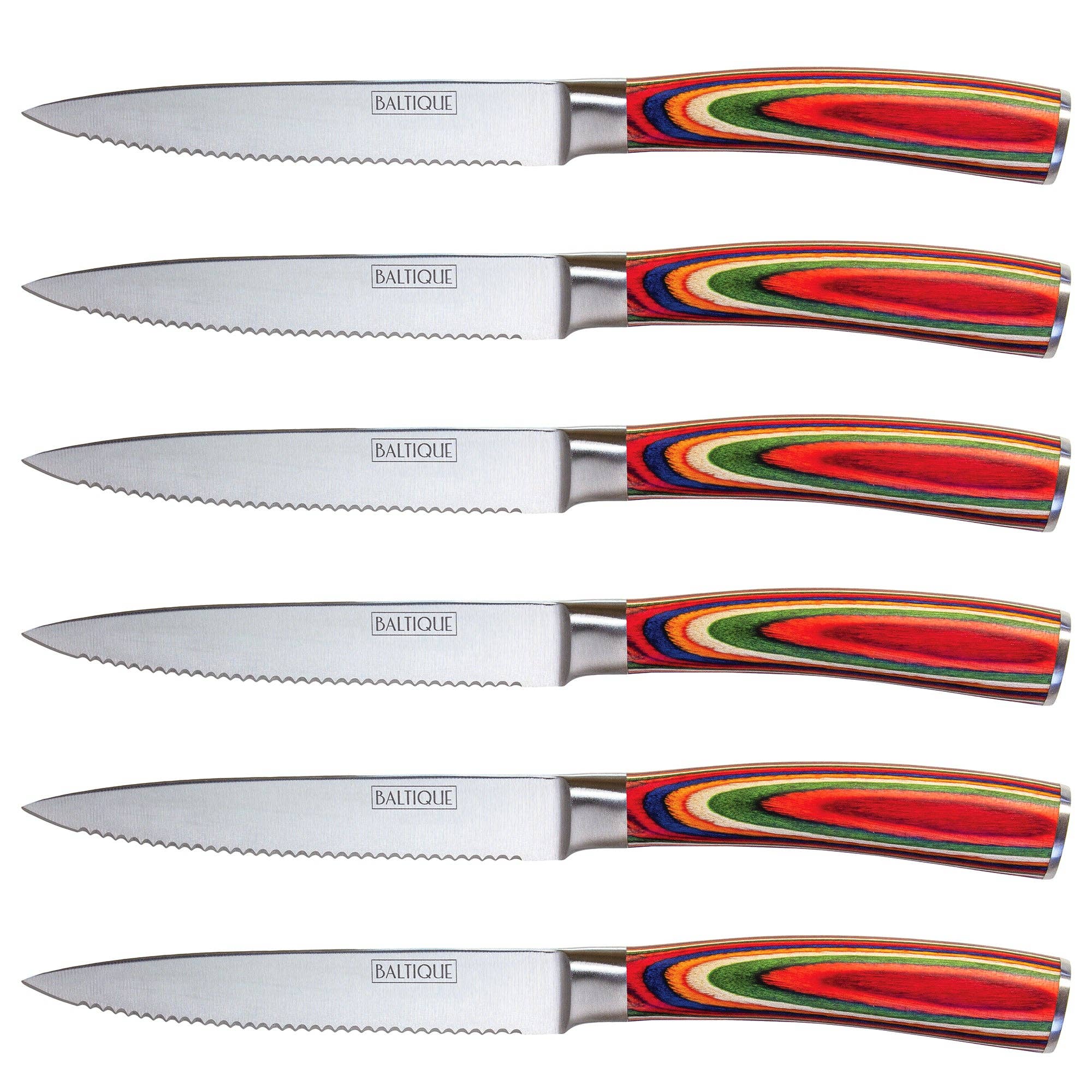 Totally Bamboo – Baltique® Marrakesh Collection 6-Pc. Steak Knife Set