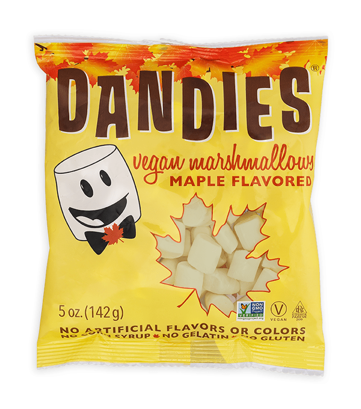 Marshmallows, Dandies, Vegan, Maple (Mini)