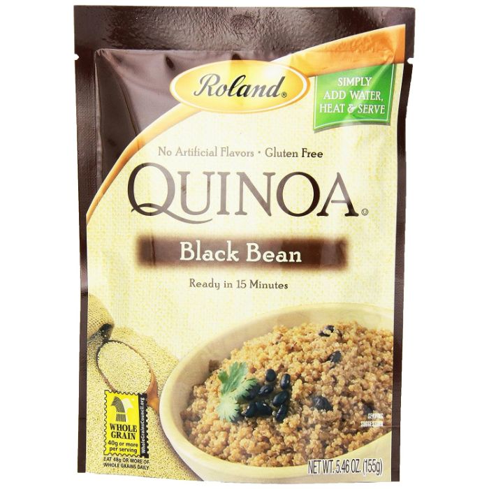 Roland Black Bean Quinoa 5.46 Oz – Pack Of 6