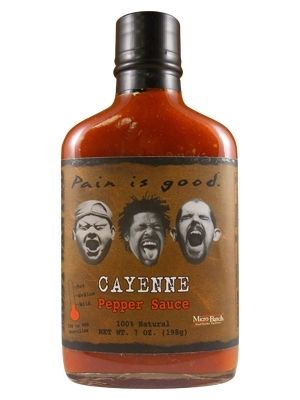 Most Wanted Pain is Good Cayenne Hot Sauce, 7oz