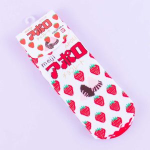 Apollo Strawberry Chocolate Cotton Socks