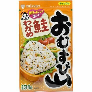 Mizkan “Omusubiyama, Salmon and Wakame” 13g