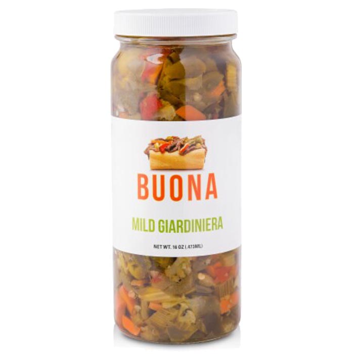 Buona Beef – Giardiniera Hot Chicago, 16 Oz | Pack of 12