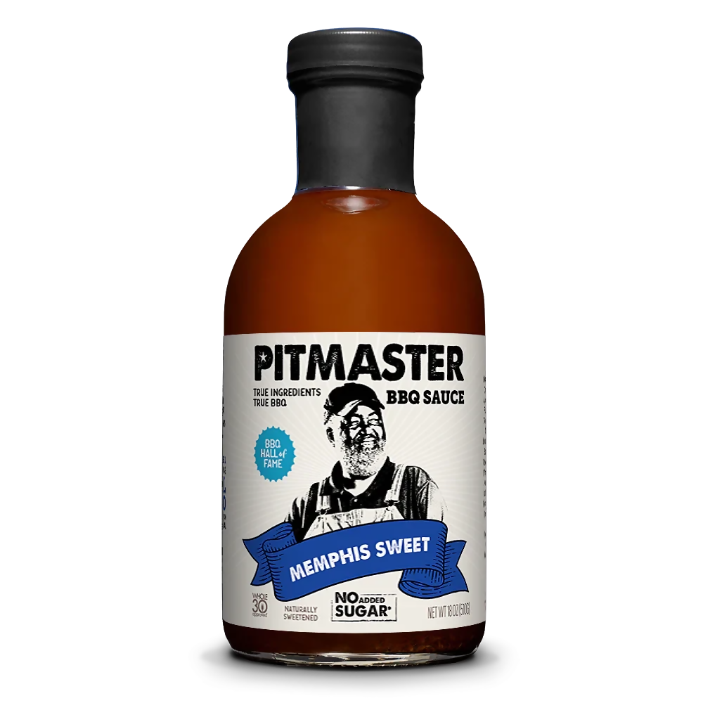 True Made Memphis BBQ Sauce Bottles – 6 bottles x 18oz case