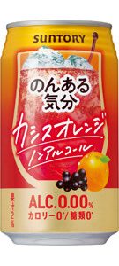 Suntory, Alcohol Free, Cocktail Taste Drink, “Non Aru Kibun, Black Currant and Orange”, 350ml