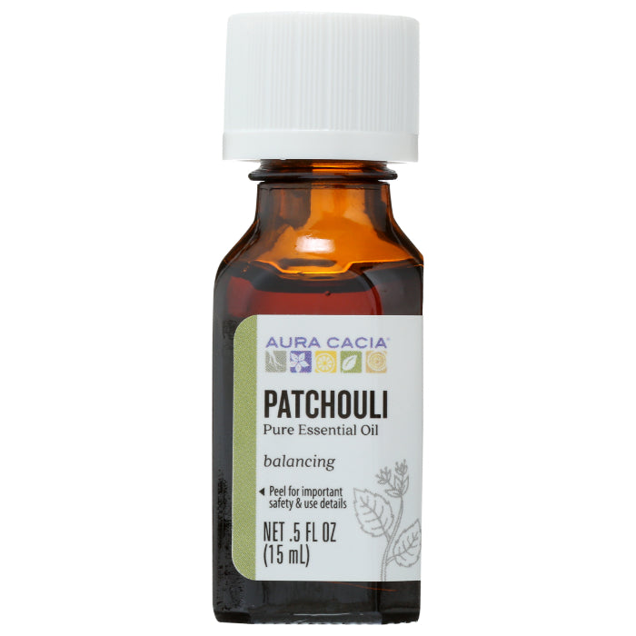 Aura Cacia – Essential Oil Patchouli, 0.5 Oz – Pack of 1