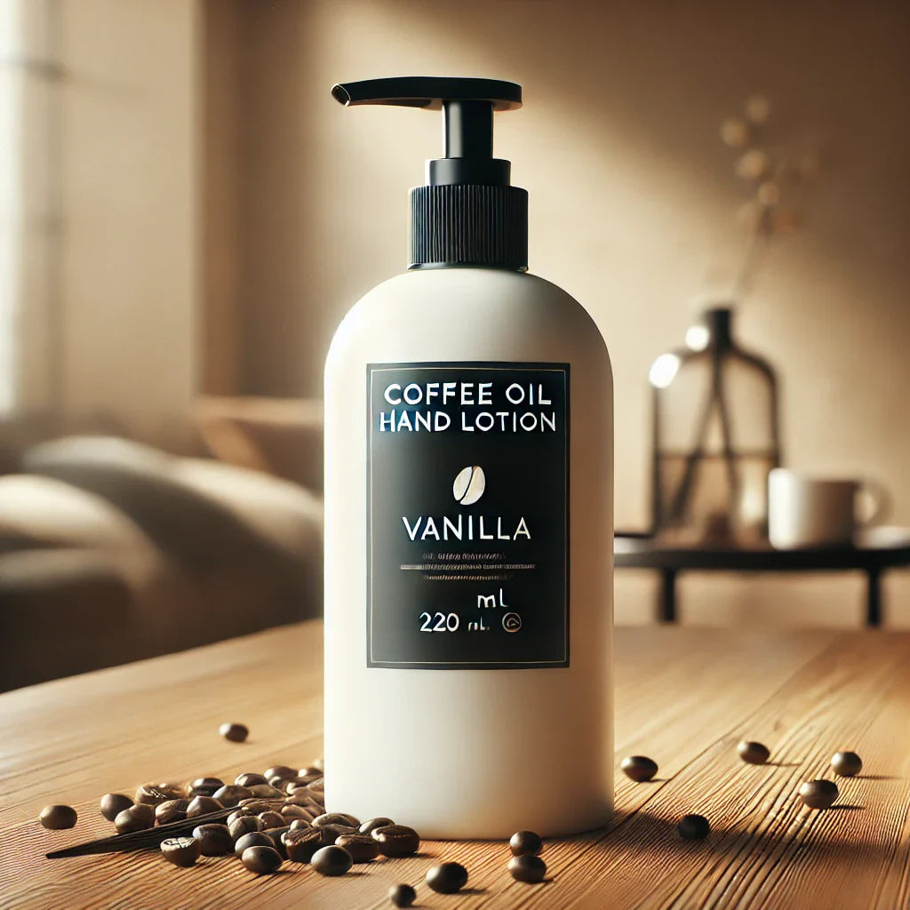 GroundUp Eco Venture Coffee Vanilla Hand Lotion, Upcycled Jar – 1 Jar (30mL)