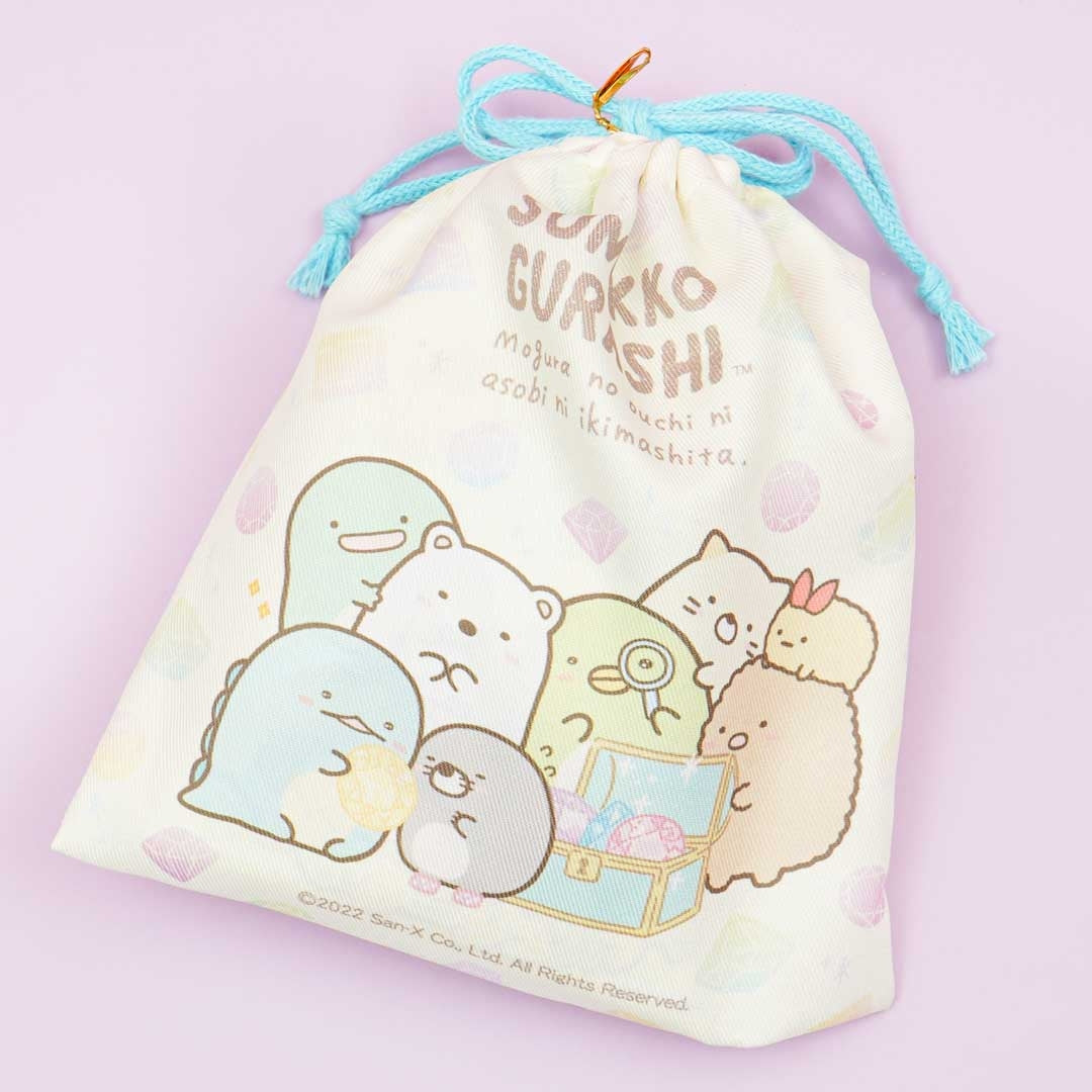 Sumikko Gurashi Gem Love Drawstring Snack Bag
