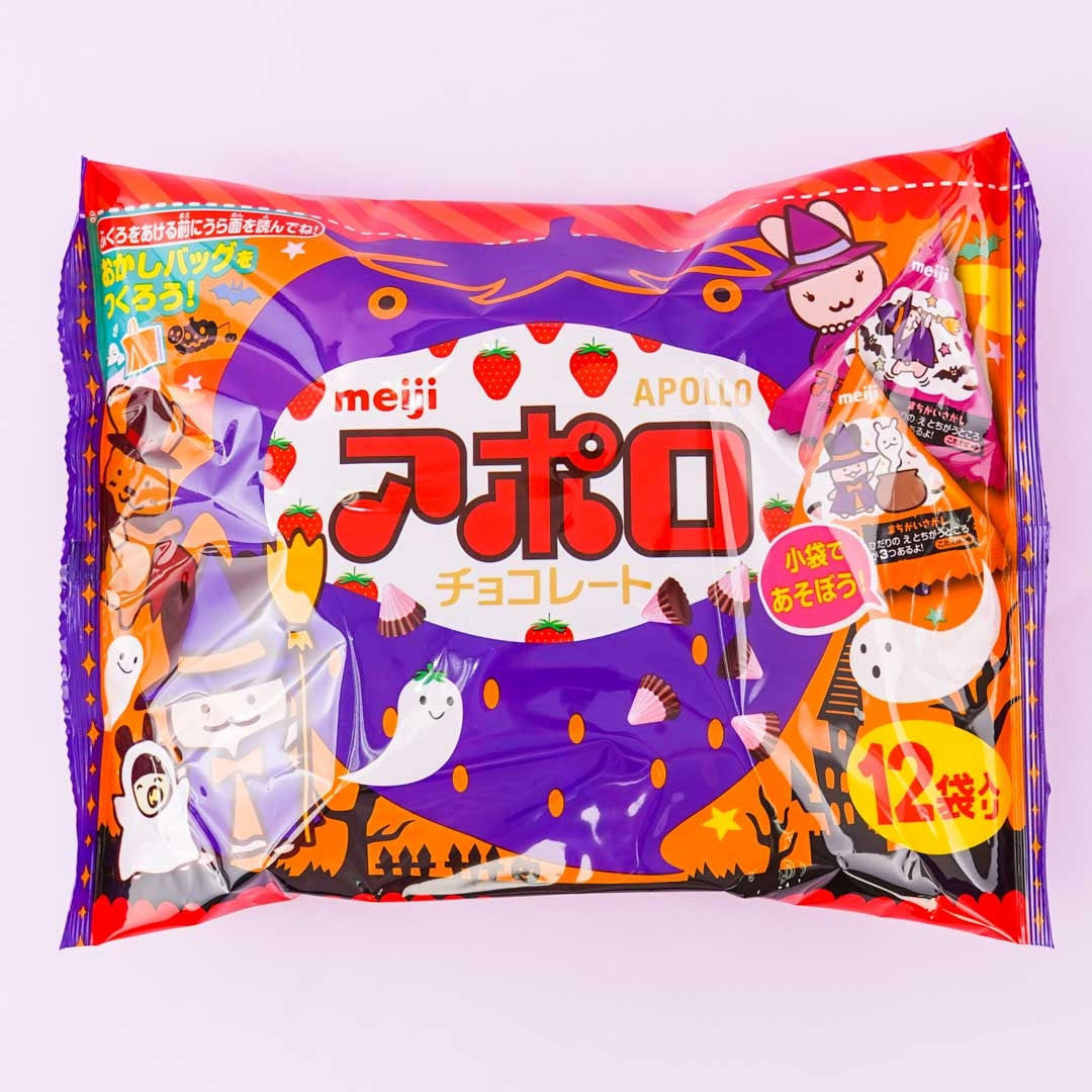 Apollo Strawberry Chocolate Halloween Pack – 12 pcs