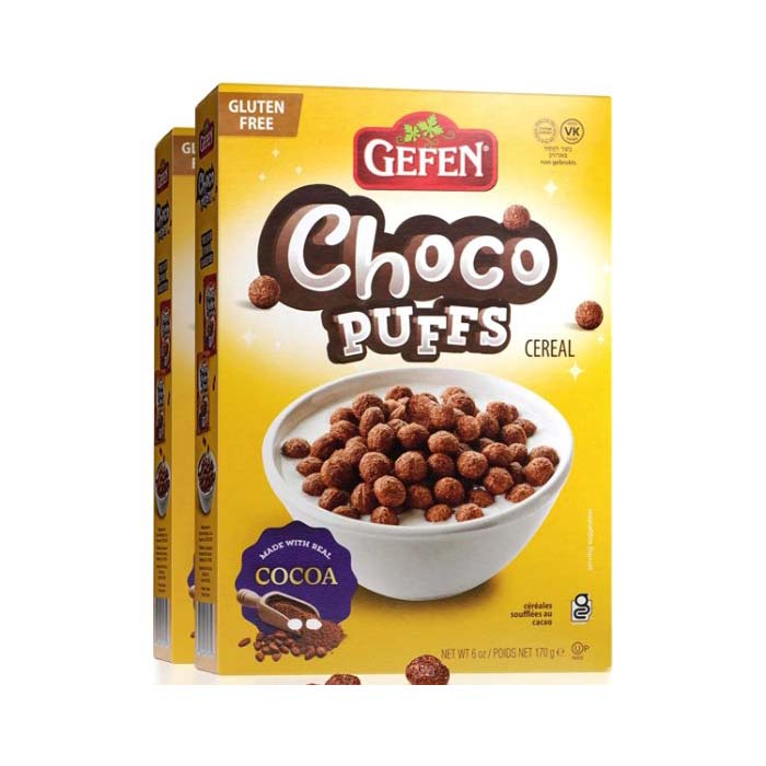 Gefen Cereal Puff Cocoa 6 Oz – Pack Of 12