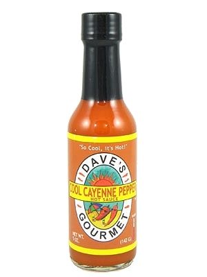 Dave’s Cool Cayenne Hot Sauce, 5oz.