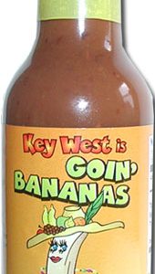 Key West is Goin’ Bananas The Hot Sauce with A-Peel, 5oz.