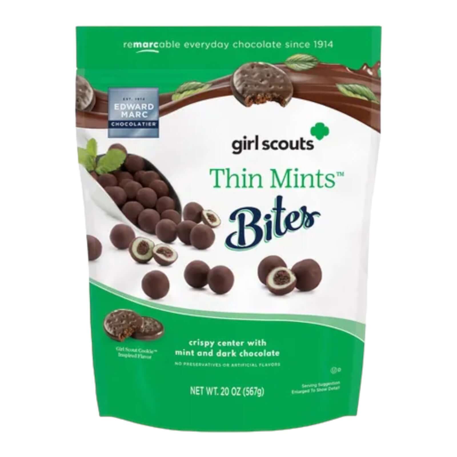 Buy Girl Scouts Thin Mints Bites 20 oz | Fresh & Minty