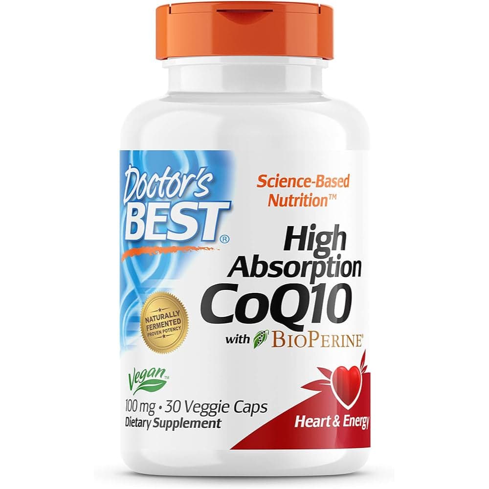 Doctors Best – High Absorption Coq10 100 Mg, 30 Capsules