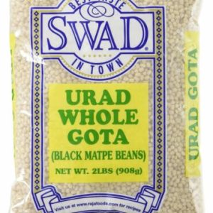 Swad Urad Whole Gota, 2lbs (White)