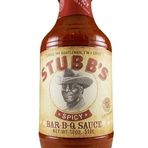 Stubb’s Spicy Legendary Bar-B-Q Sauce, 18oz.
