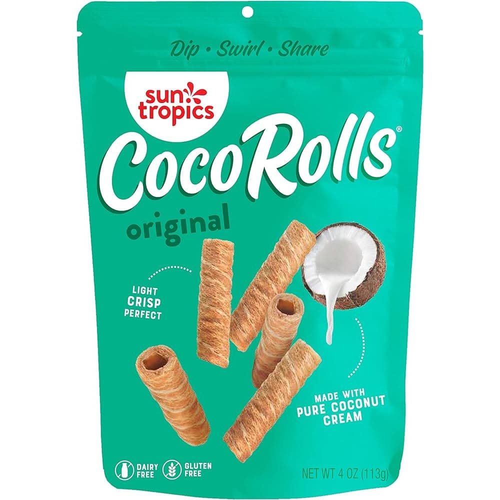 Sun Tropics – Coco Rolls Wafers Gluten & Dairy Free Original