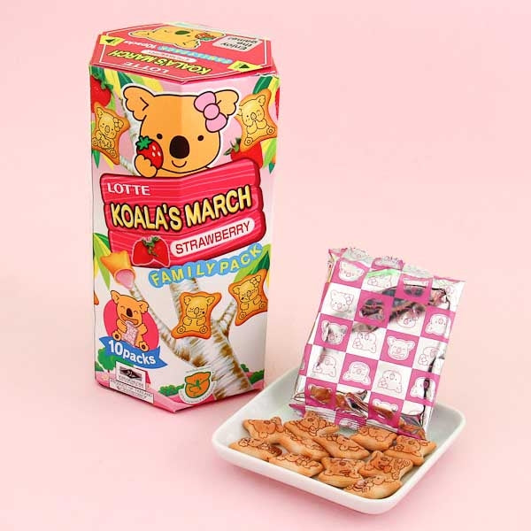 Koala’s March Cookies Family Pack – Strawberry
