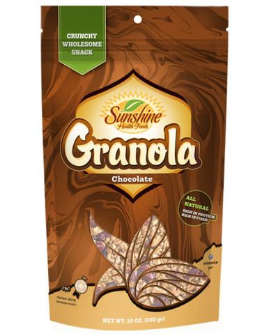 Sunshine Health Foods All Natural Chocolate Granola Snack, 10 oz.