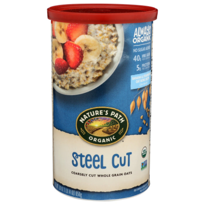 Nature’s Path Oatmeal Steel Cut Irish Organic 30 OZ – Pack of 6