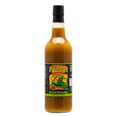 Hot Sauce Iguana Mean Green Jalapeno 25.7