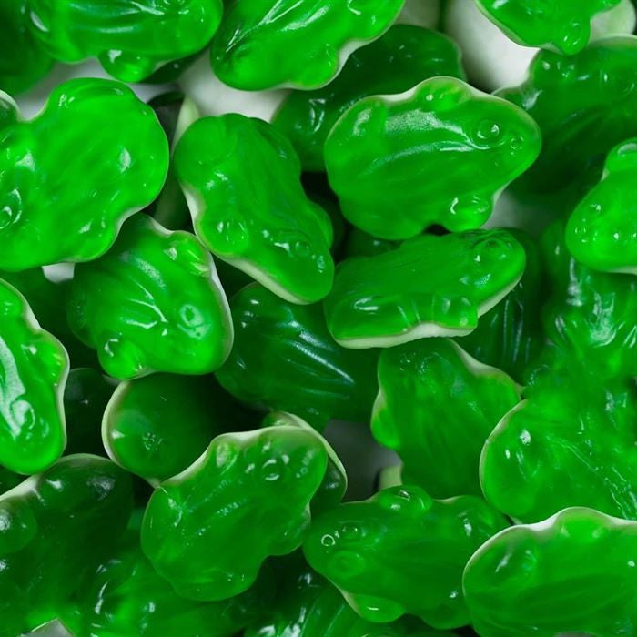 Gummi Foam Bottom Frogs
