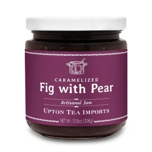 Caramelized Fig with Pear & Honey Jam