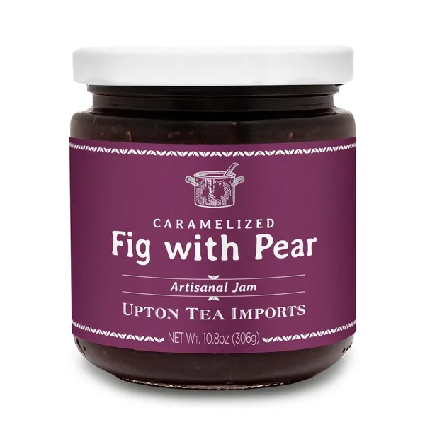 Caramelized Fig with Pear & Honey Jam