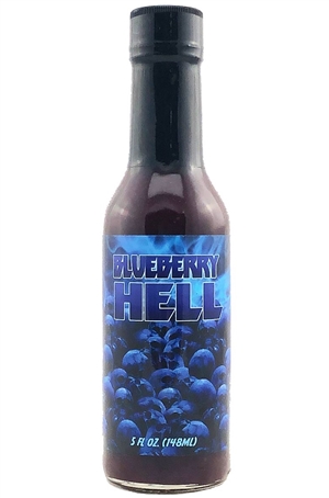 Hellfire Blueberry Hell Hot Sauce, 5oz.