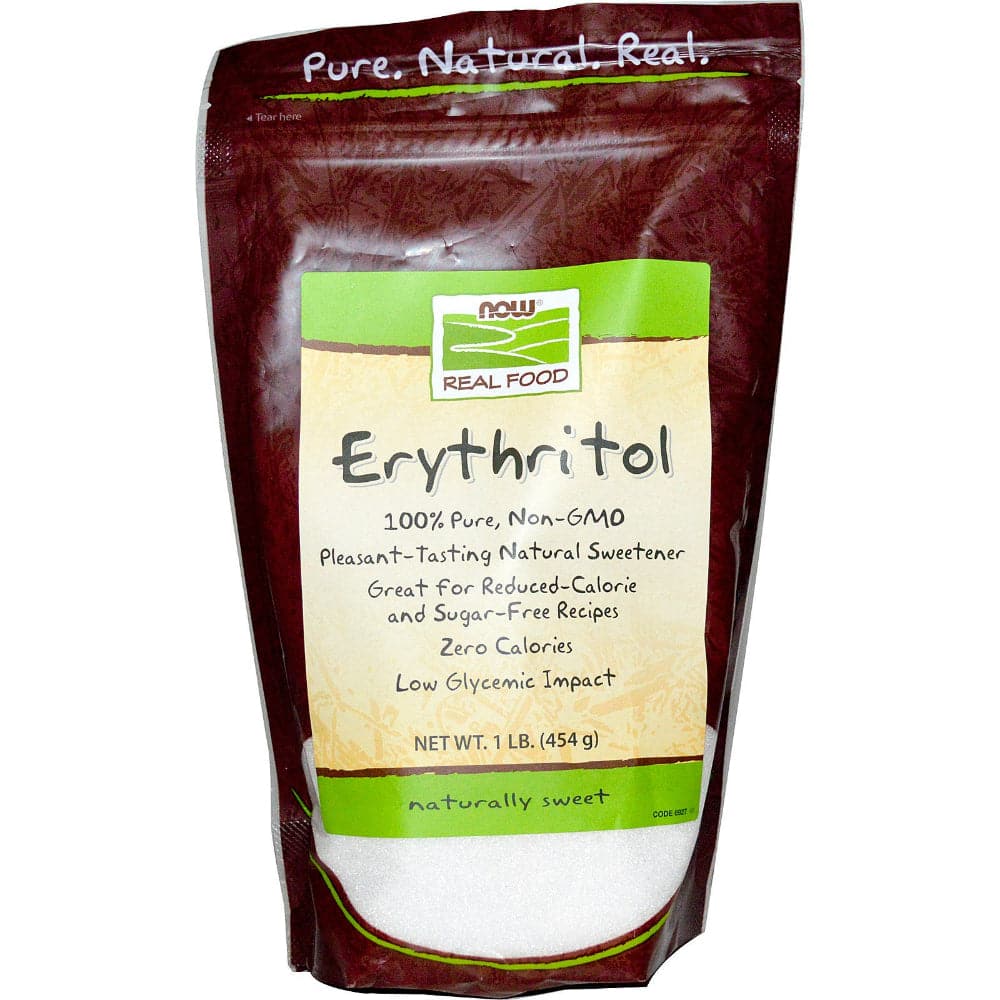 Now – Organic Foods Erythritol Pure Sweetener – 1Lb