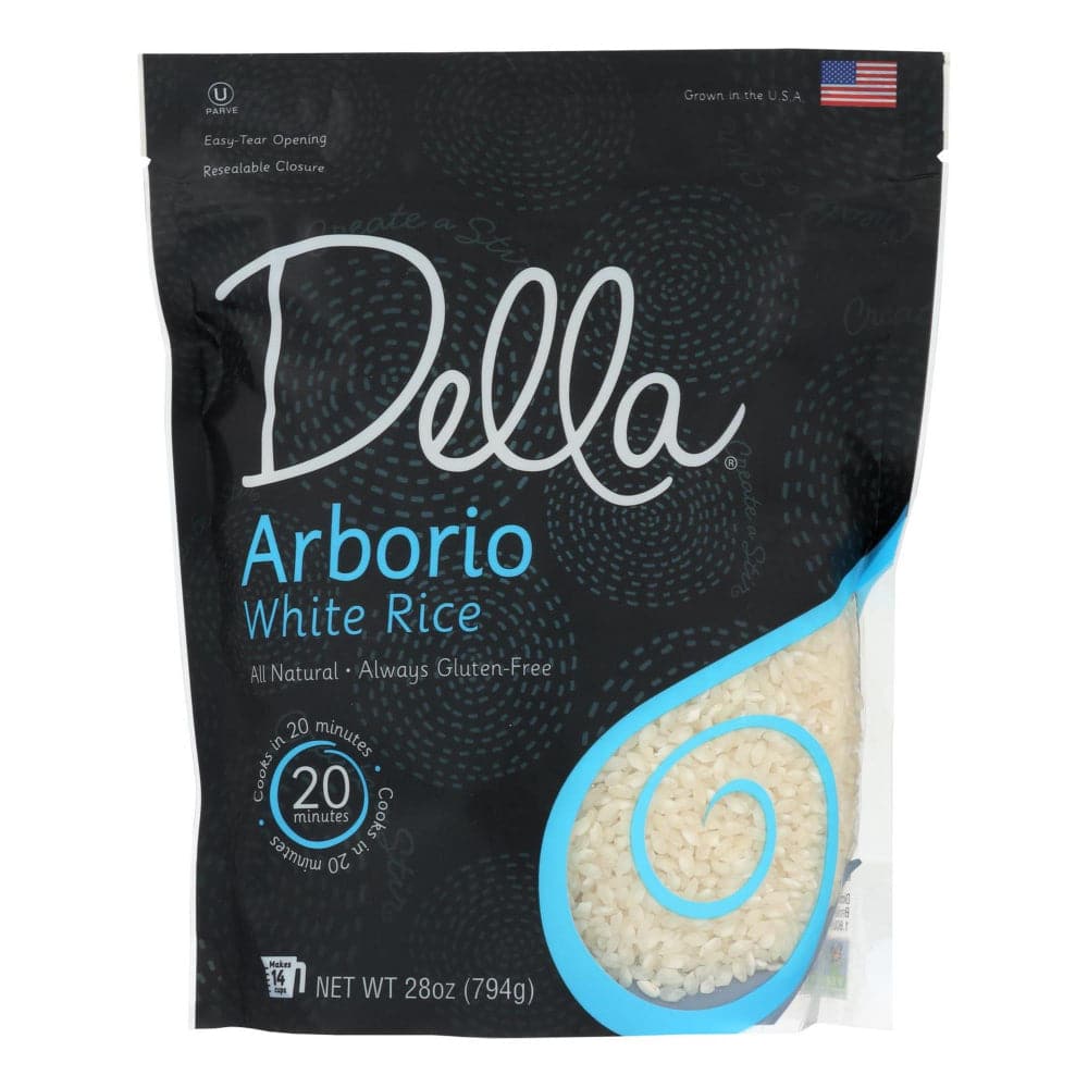 Della Gourmet – Rice Arborio White Rice, 28 oz