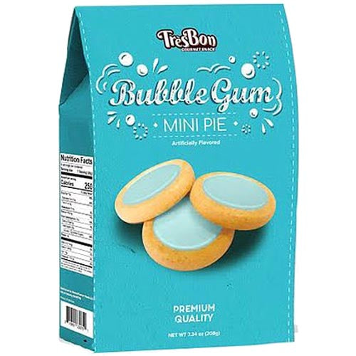 TresBon – Bubble Gum- Mini Pie – Premium Quality – 208 G