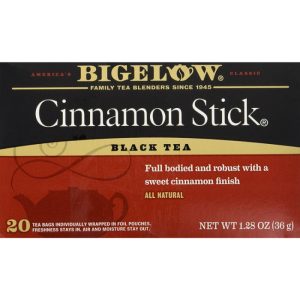 Bigelow – Tea Cinnamon Sticks, 20 Bags, 1.28 Oz | Pack Of 6
