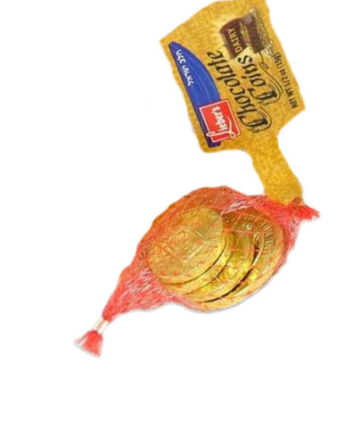 Hanukkah Milk Chocolate Gelt Coins, Chanukah Coin, 6 Bags