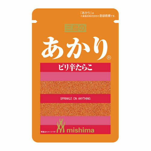 Mishima, “Akari” Spicy Tarako, Hot Cod Roe, Furikake, 12g