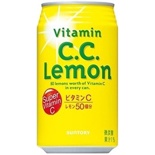 Suntory “CC Lemon” 350ml, Alu can