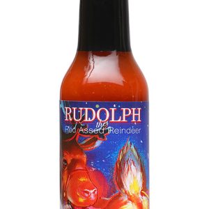 Rudolph the Red-Assed Reindeer Cajun Hot Sauce, 5oz. (Seasonal)