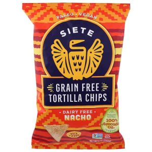 Siete – Grain-Free Tortilla Chips Nacho, 5oz