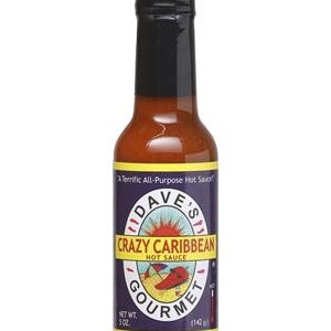 Hot Sauce Daves Gourmet Crazy Caribbean 5 oz Heat 7
