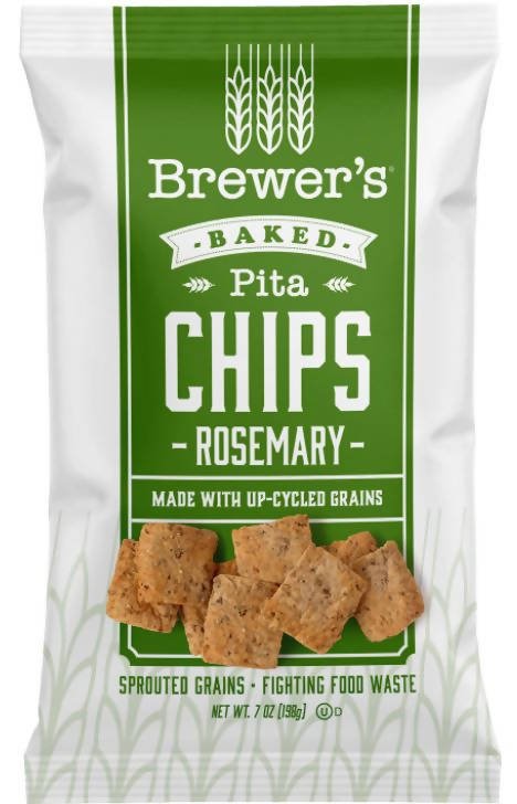 Brewer’s Crackers Rosemary Pita Chips – 12 Bags x 7 oz