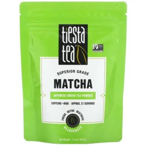 Tiesta Tea – Matcha Superior Tea, 1.5 oz | Pack of 6