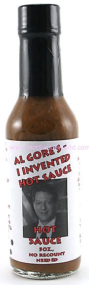 Al Gore’s – I Invented Hot Sauce, 5oz.