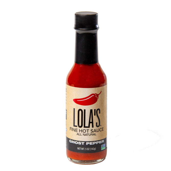 Lola’s – Fine Ghost Pepper Hot Sauce, 5 Oz – Pack of 12