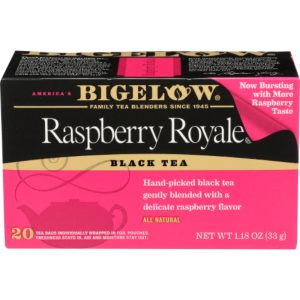 Bigelow – Raspberry Royale Tea, 20 Bags, 1.18 oz | Pack of 6