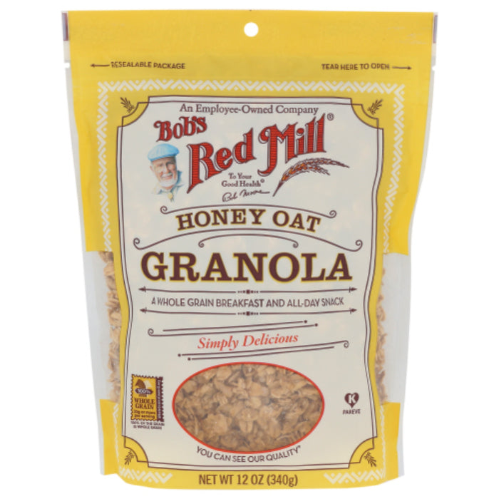 Bob’s Red Mill – Granola Honey Oat Cereal, 12 Oz (Pack of 4)