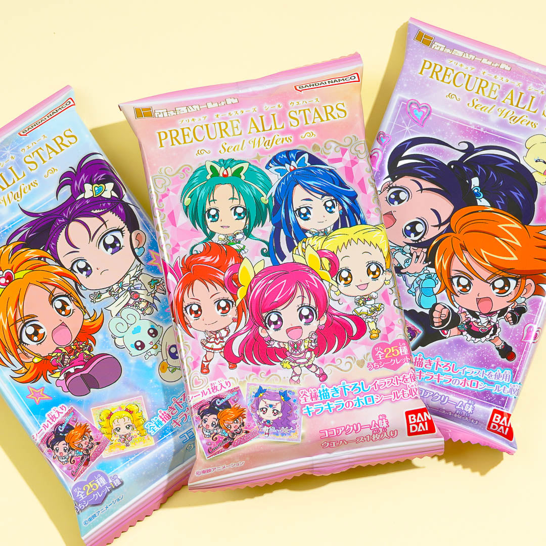 PreCure All Stars Niformation Cocoa Wafer With Sticker