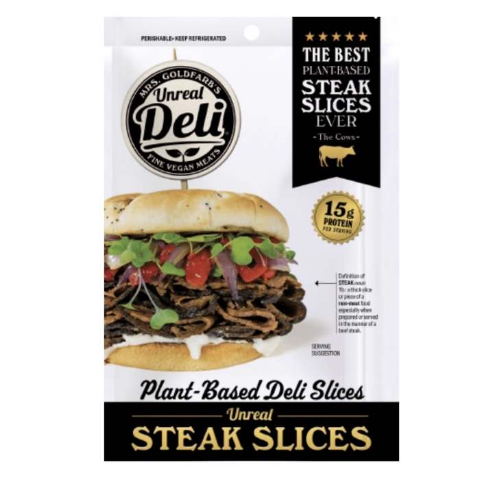 Unreal Deli – Steak Deli Slices, 5oz | Buy at PlantX Today