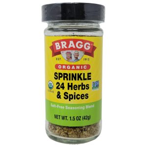 Bragg Organic Sprinkle 24 Herbs & Spices Salt-Free Seasoning Blend – 1